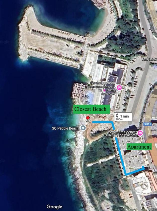 Apartman White Sea View Saranda